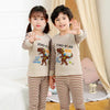 Kids Dinosaur Print Cotton Pajama Set