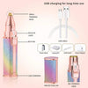 2-in-1 Rechargeable Eyebrow & Facial Hair Remover